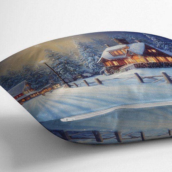Jõulumotiividega padjapüür 43x43 cm - Mila Home-image-1