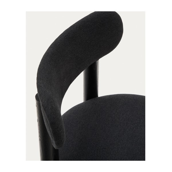 Mustad tammepuust söögitoolid 2tk komplektis Nebai - Kave Home-image-4