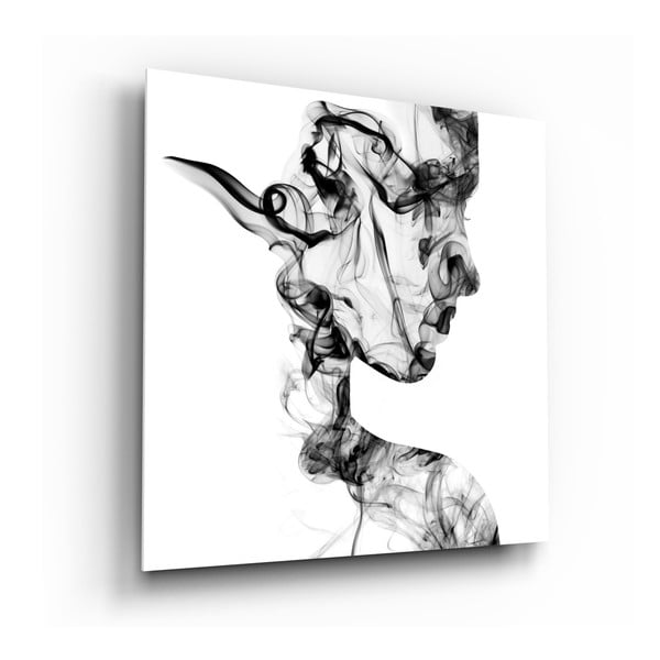 Klaasimaal, 40 x 40 cm Smoke Silhouettes - Insigne