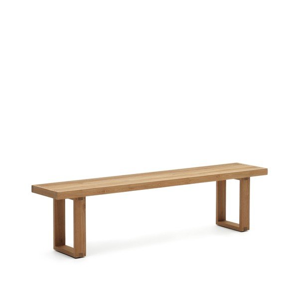 Naturaalset värvi puidust aiapink Canadell - Kave Home