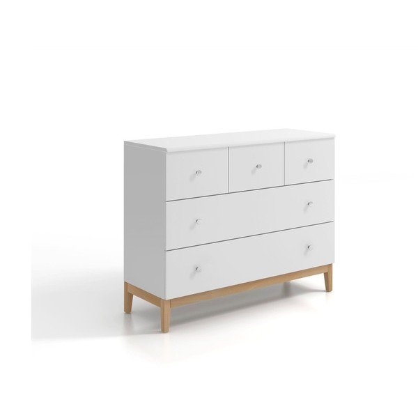 Komoda z masivního borovicového dřeva SKANDICA Livia 32