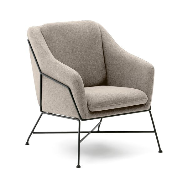 Beež tugitool Brida - Kave Home