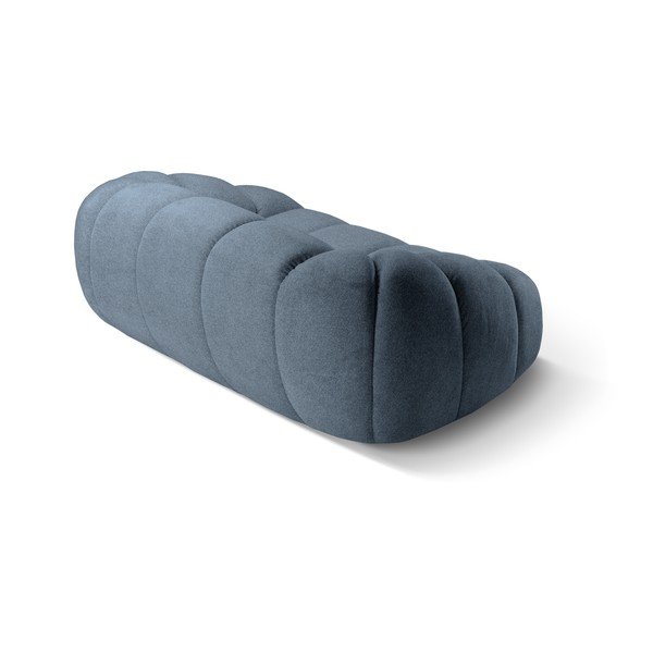 Sinine sametist diivan 214 cm Diana - Micadoni Home-image-4