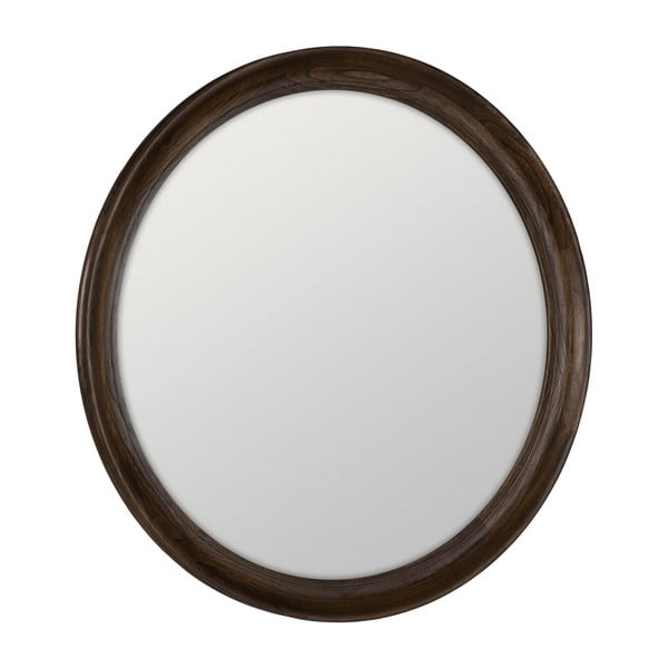 Puidust raamiga seinapeegel ø 110,5 cm Paula - Ixia-image-1