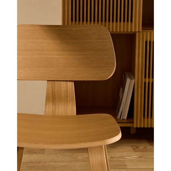 Tammespoonist söögitool Gena - Kave Home-image-1