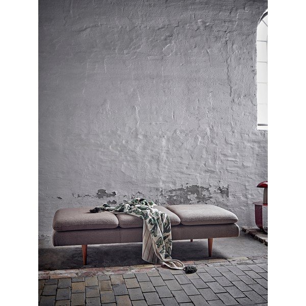 Taaskasutatud puuvillast tekk 130x160 cm Birdliva - Bloomingville-image-2