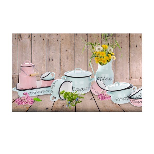 Mündiroheline emailkruus Meadow, 400 ml - Orion-image-1