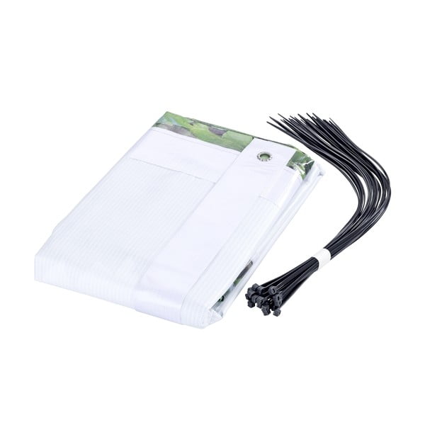 Roheline plastikust rõdude ekraan 500x85 cm - Maximex-image-3