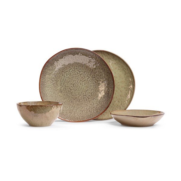 Kivikeraamikast sööginõude komplekt, 16tk komplektis Nephrite - Bonami Selection