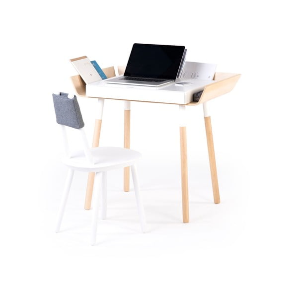 Valge kirjutuslaud 1 sahtliga Kirjutuslaud My Writing - EMKO-image-4