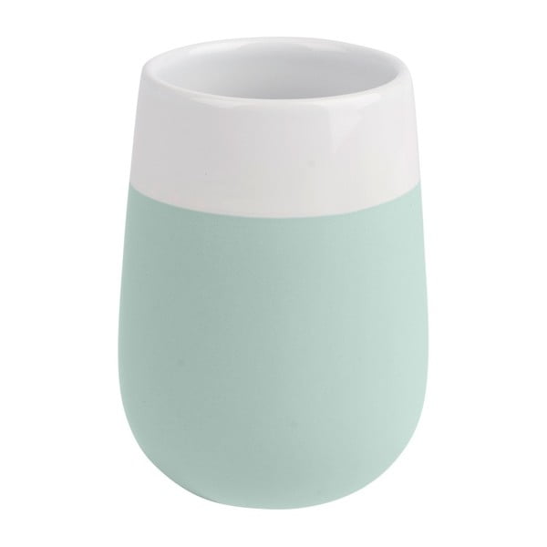 Piparmündi värvi keraamiline hambaharja tass Malta - Wenko-image-1