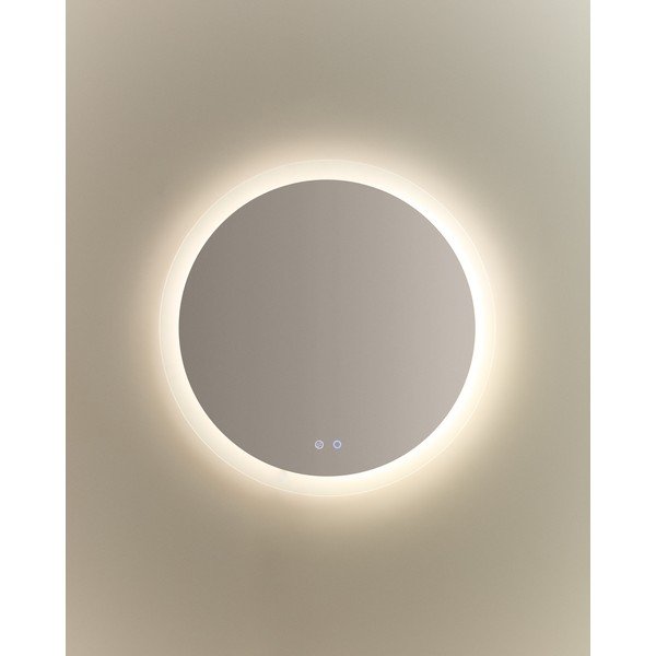 Valgustusega seinapeegel ø 60 cm Mervi - Kave Home-image-4