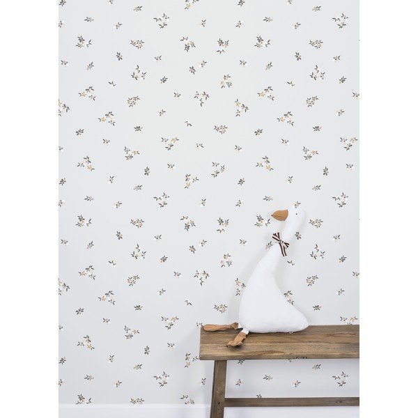 Laste tapeet 10 m x 50 cm Floral Whisper - Lilipinso-image-1