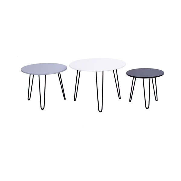 Hoiulauad 3tk komplektis Fabio White - Bonami Selection-image-2