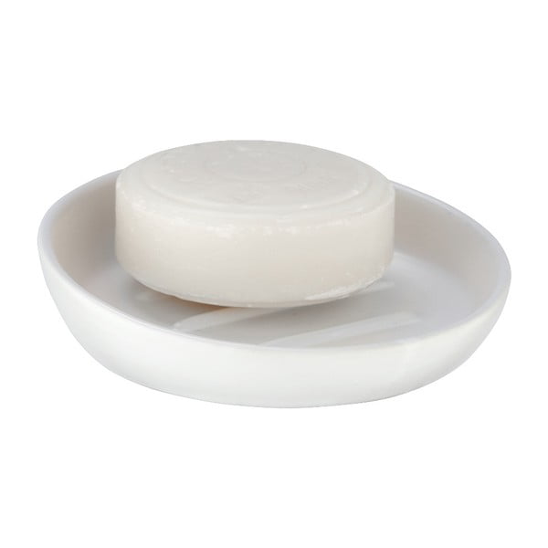 Valge keraamiline seebitaldrik Badi - Wenko-image-1