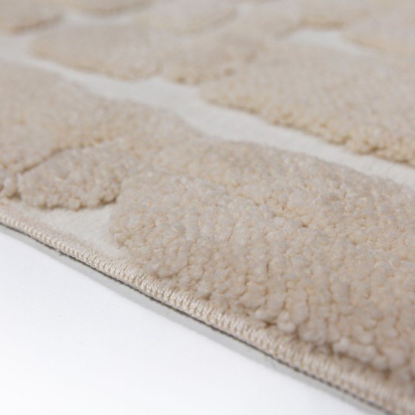 Kreemikas vaip 200x300 cm Esra Cobbled - Flair Rugs-image-3