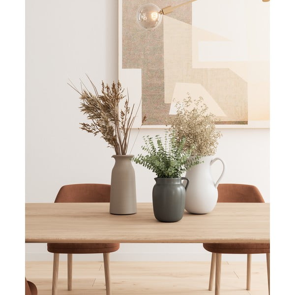 Valge keraamiline käsitöö vaas (kõrgus 30 cm) Harmonia - Artevasi-image-3