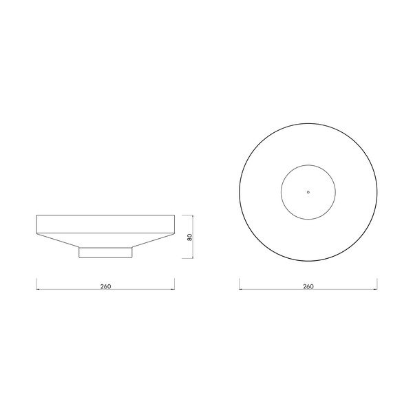 Metallist dekoratiivne kauss ø 26 cm Vilu - noo.ma-image-4