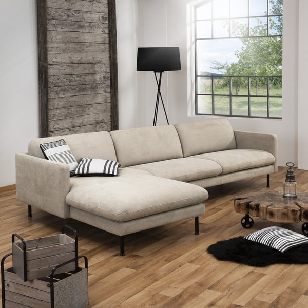 Beež nurgas diivan , vasakpoolne nurgas Nathan - Max Winzer-image-1