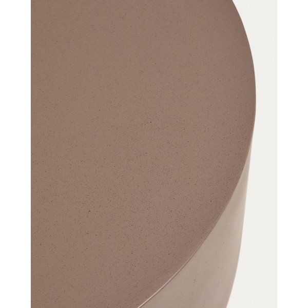 Betoonist ümmargune aiakohvilaud ø 60 cm Garbet - Kave Home-image-3
