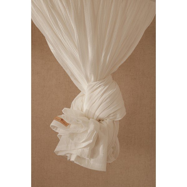 Valge puuvillane varikatus Cream - Moi Mili-image-2