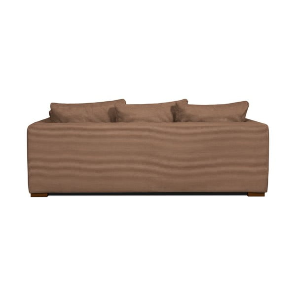Helepruun velvetist diivan 175 cm Comfy - Scandic-image-3