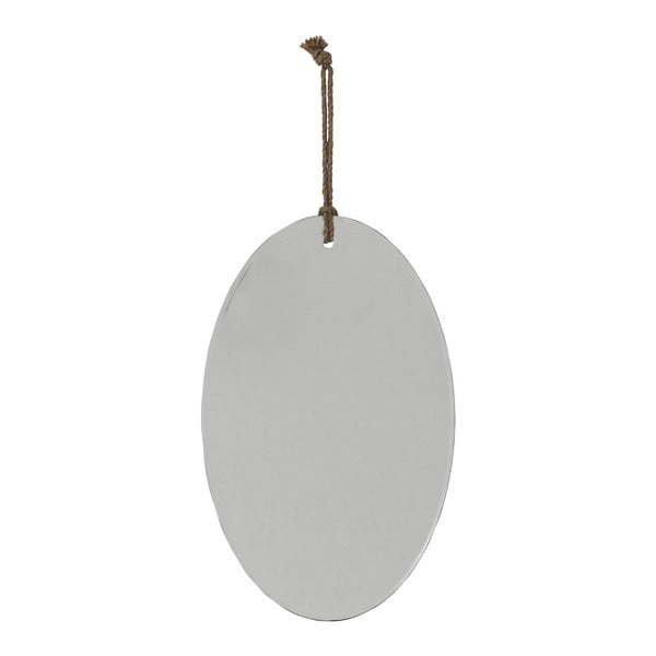 Nástěnné zrcadlo Kare Design Oval, 40 x 25 cm