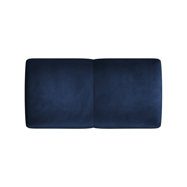 Sinine sametist seljatugi modulaarsele diivanile Rome Velvet - Cosmopolitan Design-image-2