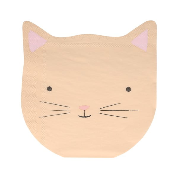 Paberist salvrätikud 16 tk komplektis Cat - Meri Meri-image-4