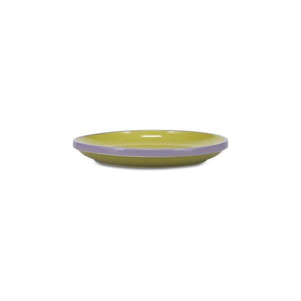 Roheline/lilla keraamiline magustoidutaldrik ø 18 cm Duo - ONA-image-4