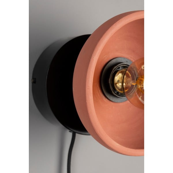 Oranž-must seinalamp Zahra - Dutchbone-image-3