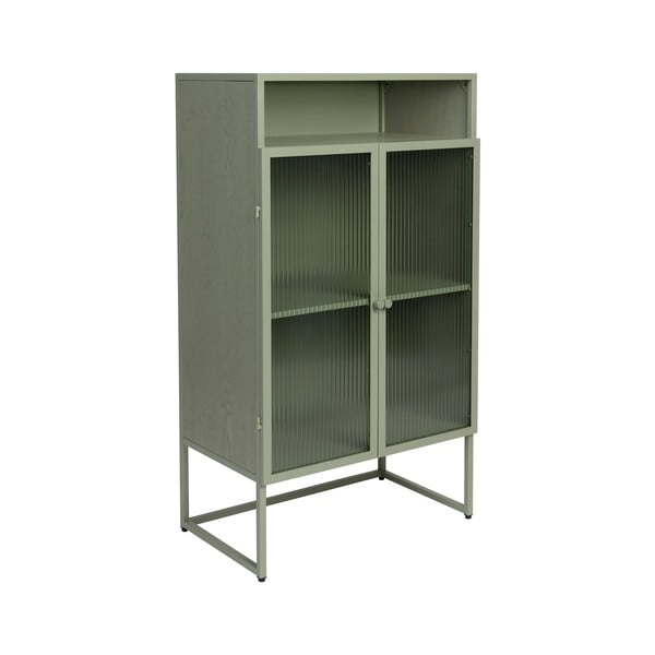 Roheline vitriinkapp 60x105 cm Herbe - White Label-image-2