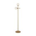 Põrandavalgusti kuldset värvi, kõrgus 174 cm Kruva - Squid Lighting