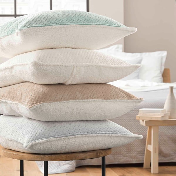 Roheline šerpa voodikatte ja padjakatete komplekt 240x220 cm Mylene – douceur d'intérieur-image-2