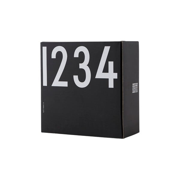 Portselanist küünlajalad 4 tk komplektis Mini - Design Letters-image-3