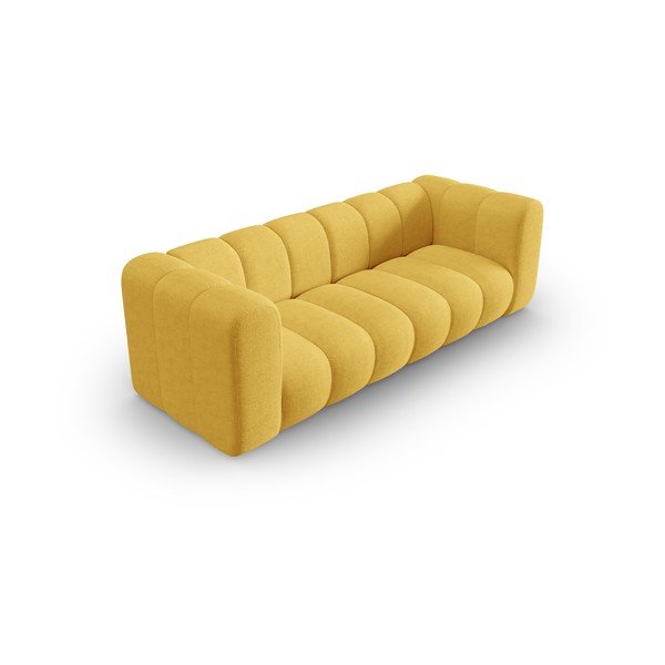 Kollane diivan 228 cm Lupine - Micadoni Home-image-3
