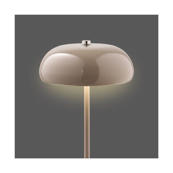 Hallikaspruun metallist LED-laualamp (kõrgus 23 cm) Margate - House Nordic-image-3
