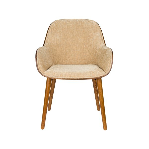 Beež polsterdatud söögitool käetugedega Taylor - Dutchbone-image-2