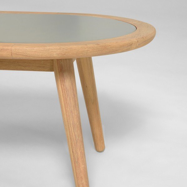 Eukalüptist valmistatud aialaua betoonplaadiga Nina Glynis - Kave Home-image-1