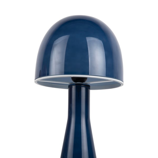 Tumesinine lauavalgusti klaasist varjuga (kõrgus 45 cm) Bombin - Leitmotiv-image-2