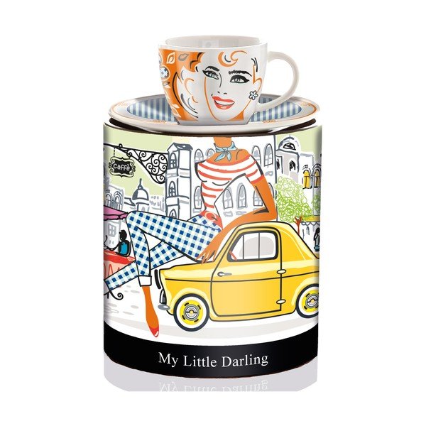 Set porcelánového šálku a podšálku na espresso Ritzenhoff Michal Shalev, 8 cl-image-3