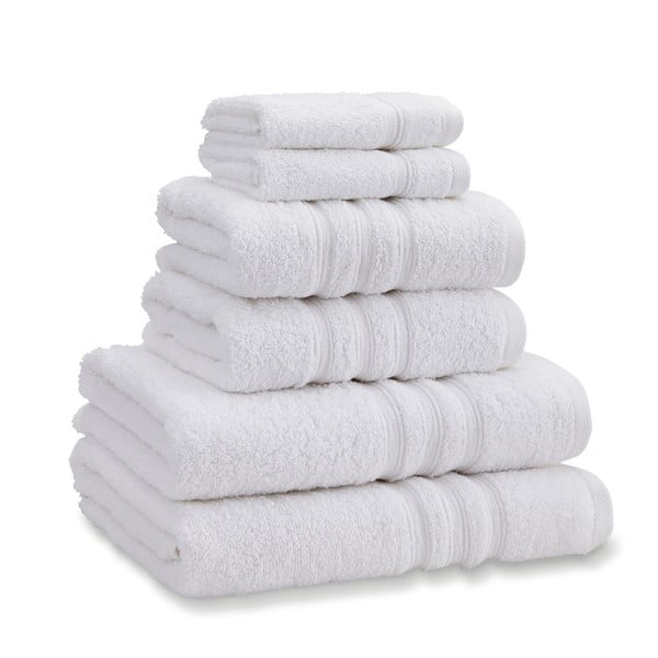 Valged froteerätikud 6tk komplektis Zero Twist - Catherine Lansfield