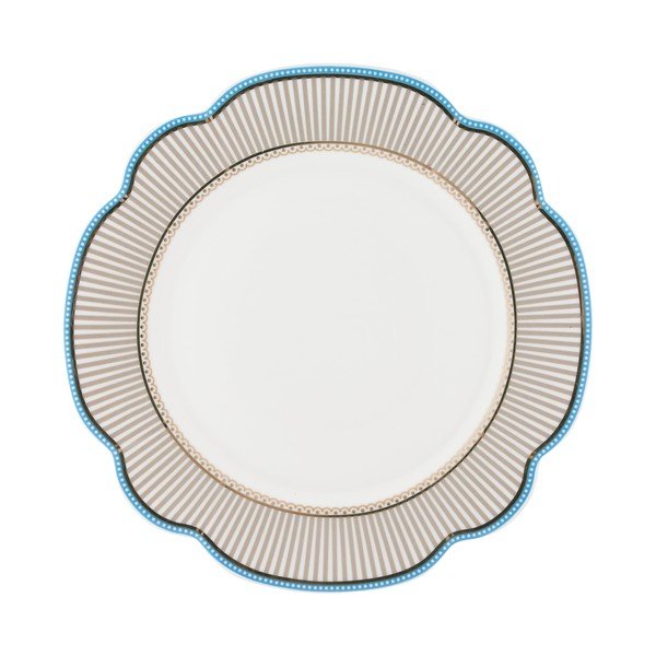 Porcelánový talíř Beach od Lisbeth Dahl, 24 cm, 4 ks-image-1