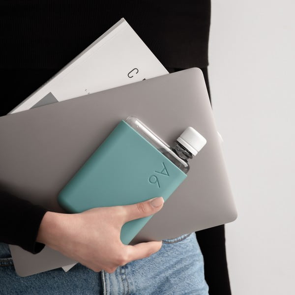 Türkiissinine silikoonist kolbi varrukas Sleeve A6 - Memobottle-image-3