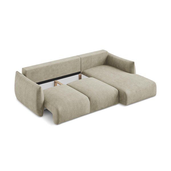 Beež šenillist nurgadiivanvoodi (parem nurk) Leila - Makamii-image-4