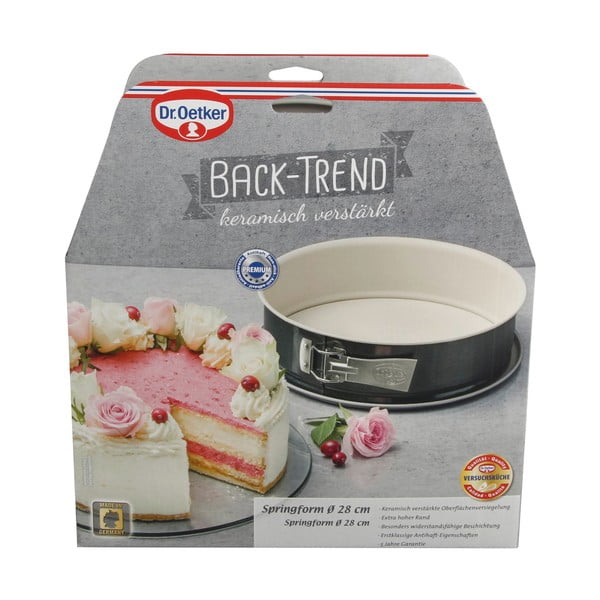 Keraamilise pinnaga terasest koogivorm , ø 28 cm - Dr. Oetker-image-2