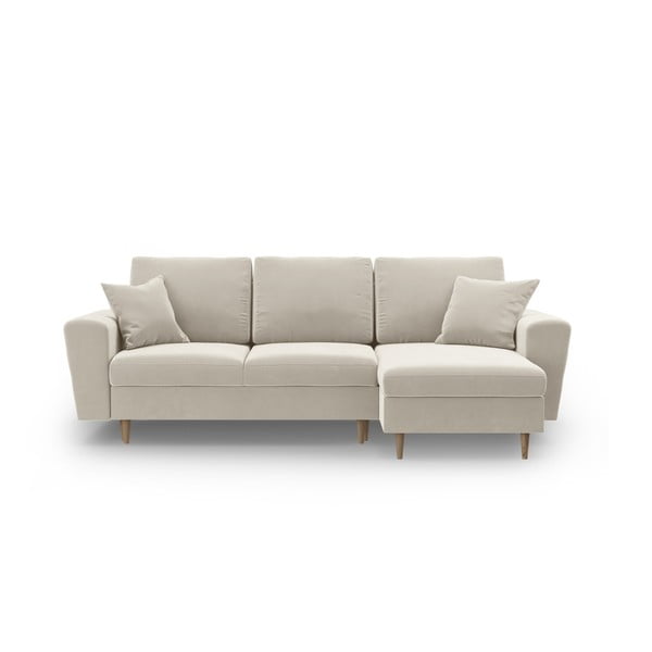 Beež sametist panipaigaga nurgadiivanvoodi Kyoto - Cosmopolitan Design