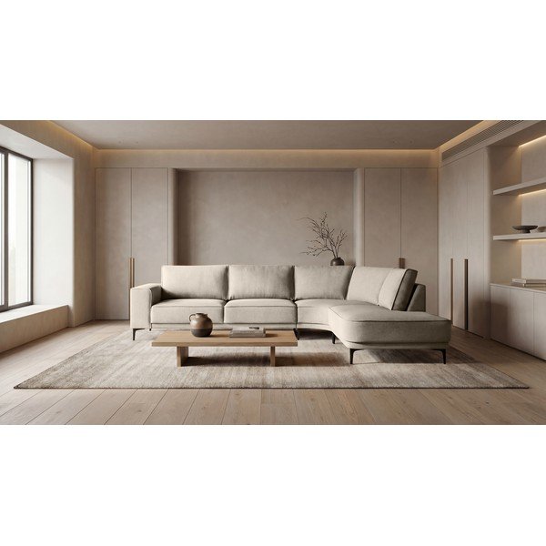 Beež nurgadiivan (parem nurk) Copenhagen - Scandic-image-1