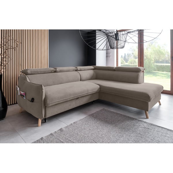 Helepruun sametist nurgadiivan (parem nurk) Sweet Harmony - Miuform-image-3