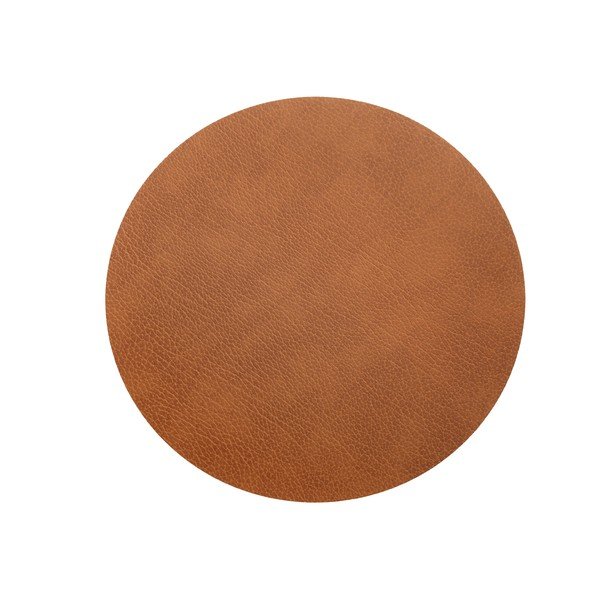 Konjakipruun nahast matt Circle XXXL Bull - LIND DNA